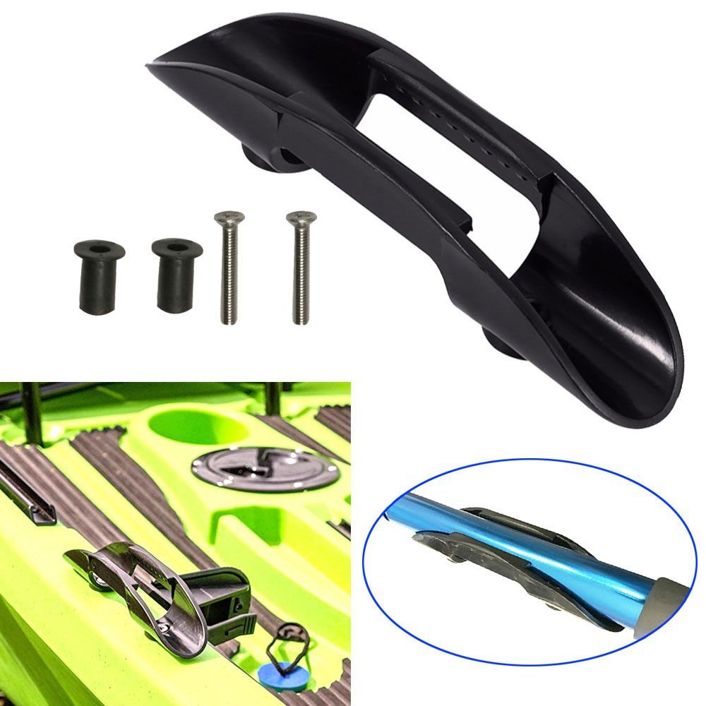 Zwarte kano bootdekbevestiging - Fishing Kayak Sit On Top recensie en prijs