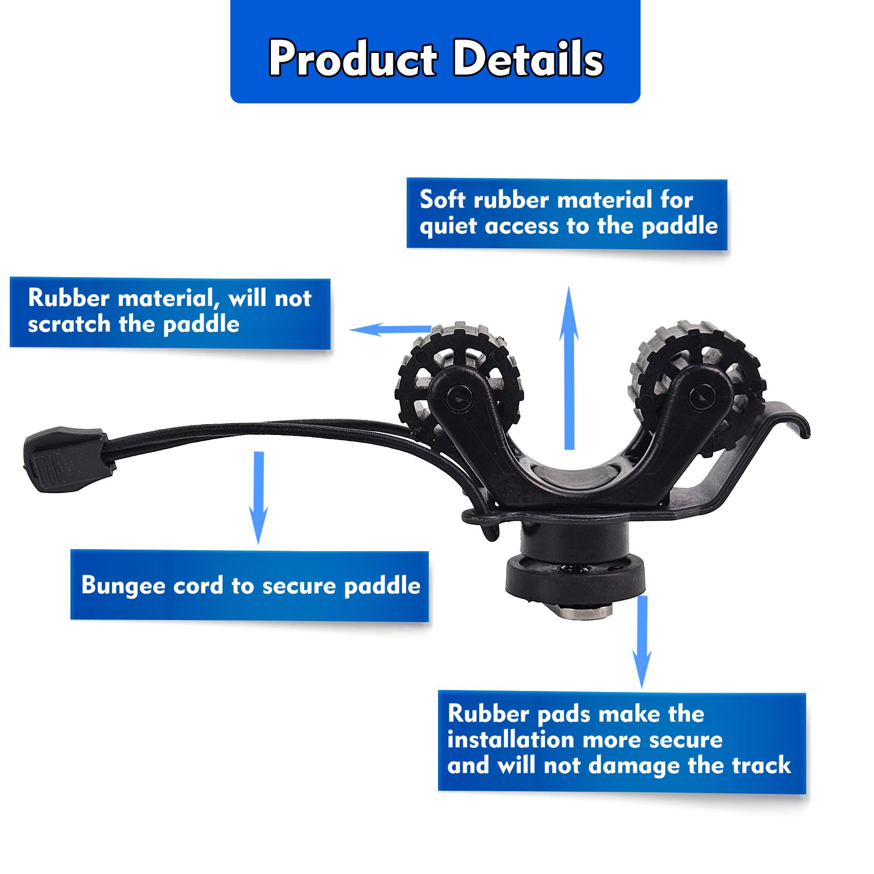 Kajakrail Peddelhouder Kajak T - Fishing Kayak Anchor recensie en prijs